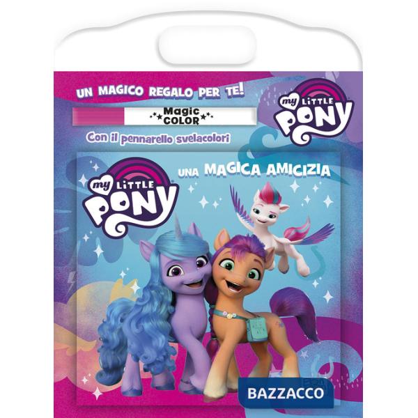 Magica amicizia. Albo magico. My Little Pony. Ediz. a colori. Con pennarello svelacolori (Una)