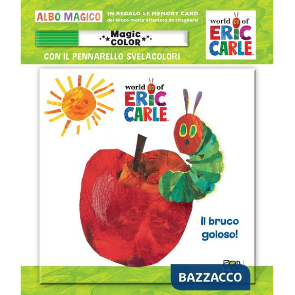 Bruco goloso! Albo magico. Ediz. a colori. Con memory card. Con pennarello svelacolori (Il)