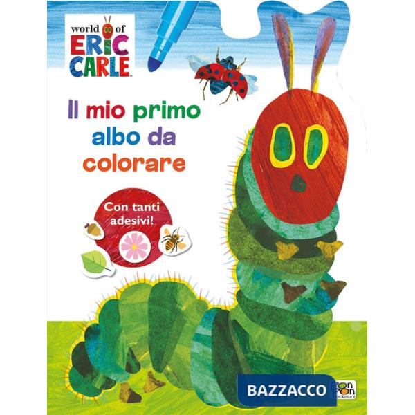 Mio primo albo da colorare. Ediz. illustrata. Con Adesivi (Il)