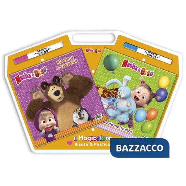 Magicolore. Masha e Orso. Ediz. a colori. Con 2 pennarelli