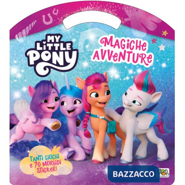 Magiche avventure. Puffy sticker. Con adesivi. Ediz. a colori