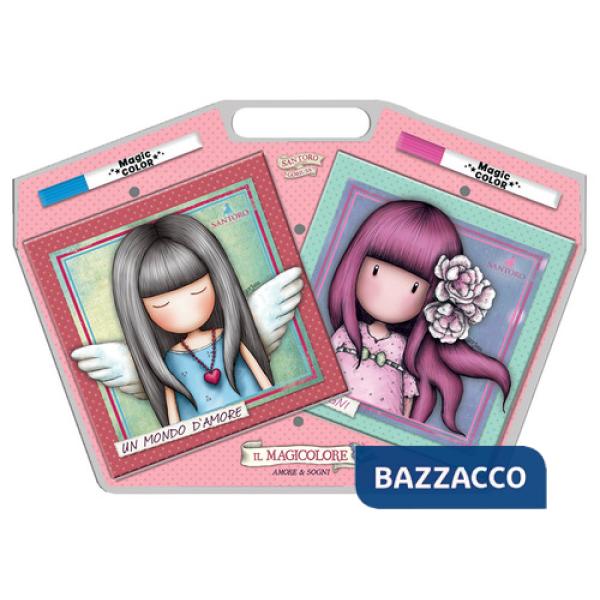 Amore & sogni. Magicolore. Gorjuss. Ediz. illustrata. Con pennarello svelacolori