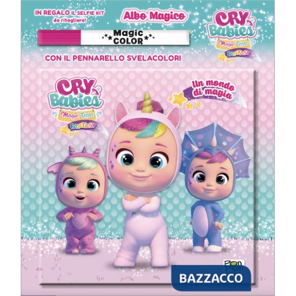 Mondo di magia. Albo magico. Cry babies. Ediz. a colori. Con pennarello svelacolori (Un)
