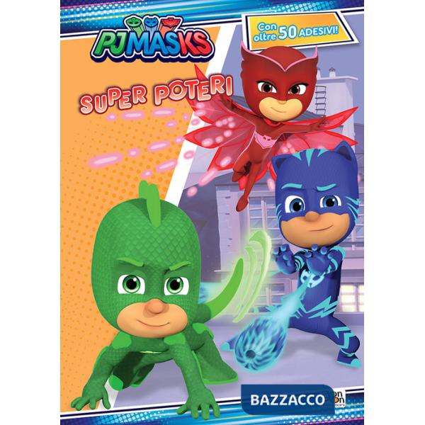Superpoteri. Pj Masks. Activity book. Ediz. a colori. Con binocolo e super bracciali