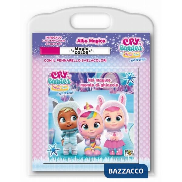 Nel magico mondo di ghiaccio. Cry babies. Albo magico. Ediz. a colori. Con acchiappasogni. Con pennarello magico