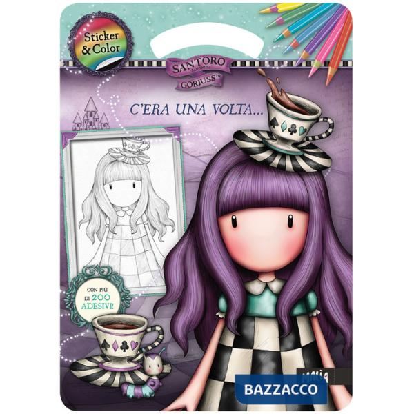 C'era una volta... Gorjuss. Sticker & color. Ediz. a colori. Con Adesivi