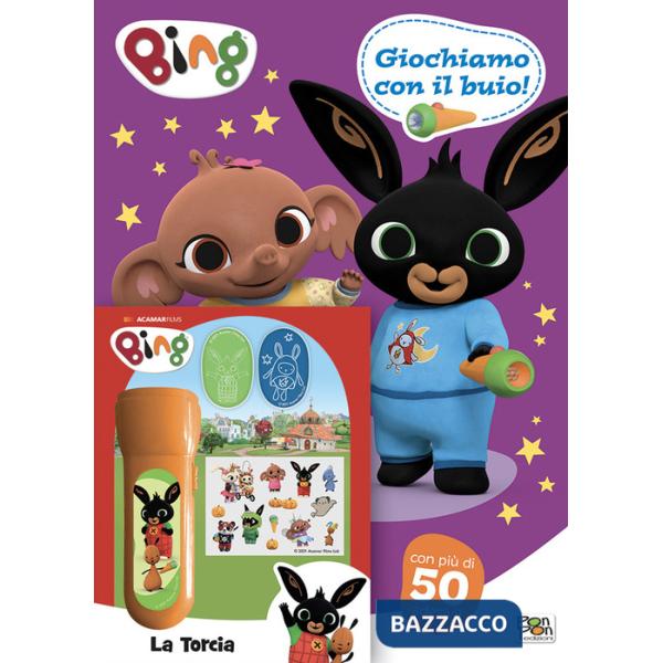 Giochiamo con il buio. Bing. Ediz. a colori. Con torcia. Con 50 Adesivi