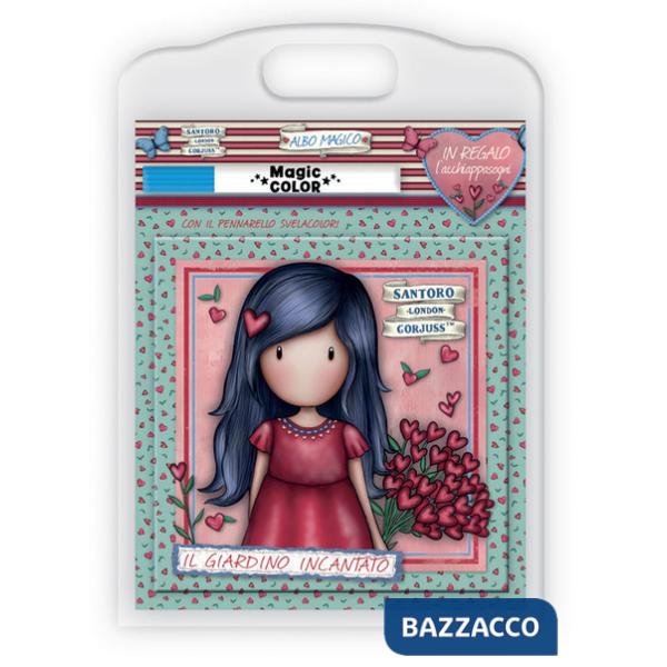 Giardino incantato. Gorjuss. Albo magico. Ediz. a colori. Con acchiappasogni da ritagliare. Con pennarello svelacolori (Il)