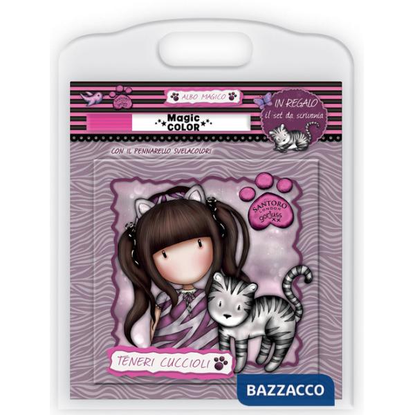 Teneri cuccioli. Gorjuss. Albo magico. Ediz. a colori. Con pennarello svelacolori