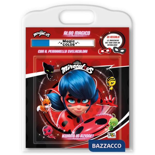 Kwami in azione! Miraculous. Albo magico. Ediz. a colori. Con pennarello svelacolori