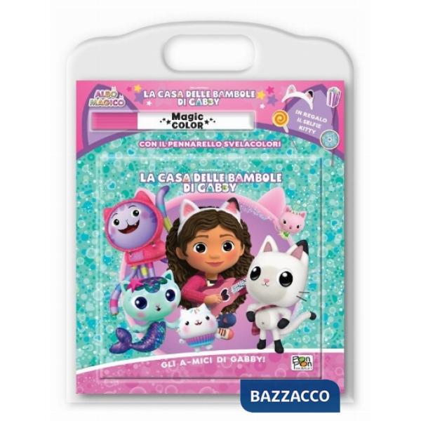 A-mici di Gabby! La casa delle bambole di Gabby. Albo magico. Ediz. a colori. Con pennarello svelacolori (Gli)
