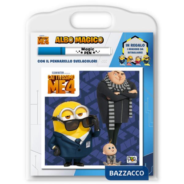 Cattivissimo me 4. Albo magico. Ediz. a colori. Con pennarello svelacolori