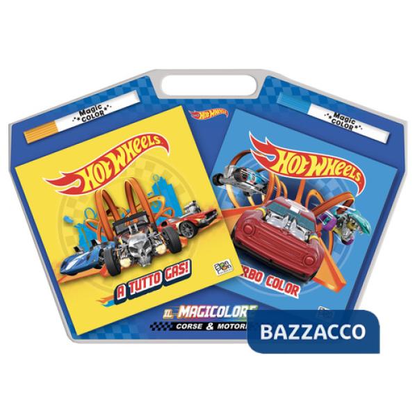 Corse & motori. Hot Wheels. Magicolore. Ediz. a colori. Con pennarello svelacolori