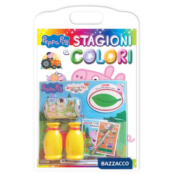 Stagioni a colori. Peppa Pig. Ediz. a colori. Con set dell'esploratore