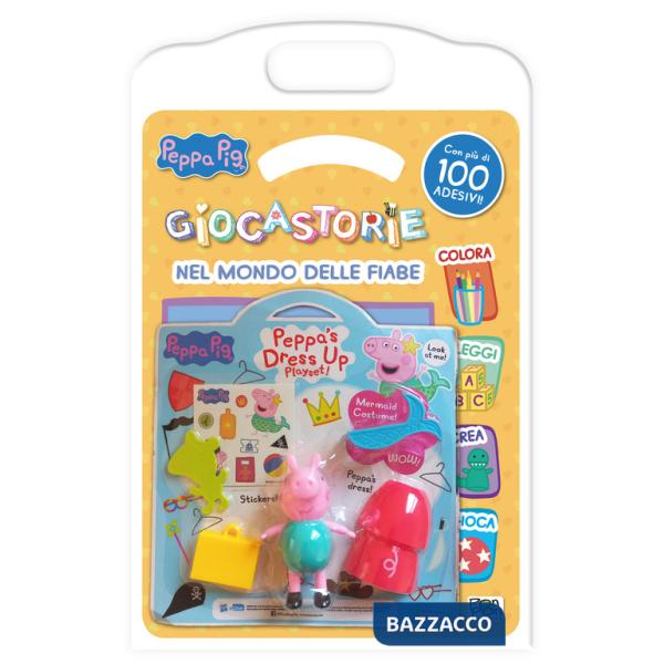 Nel mondo delle fiabe. Peppa Pig. Giocastorie. Ediz. a colori. Con playset vestitini