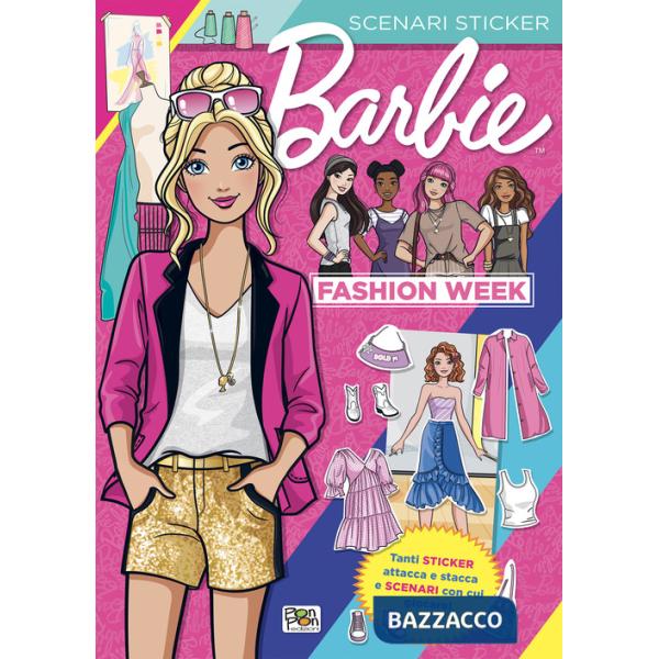 Fashion week. Barbie. Scenari sticker. Ediz. a colori