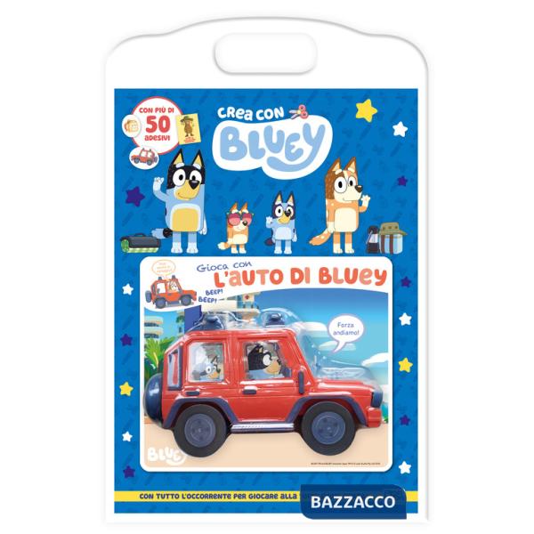 Gioca con l'auto di Bluey. Crea con Bluey. Ediz. a colori