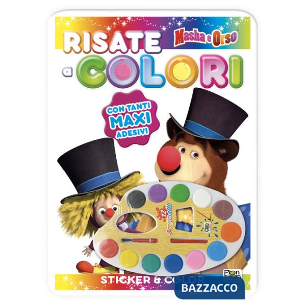 Risate a colori. Masha e Orso. Ediz. a colori. Con acquerelli