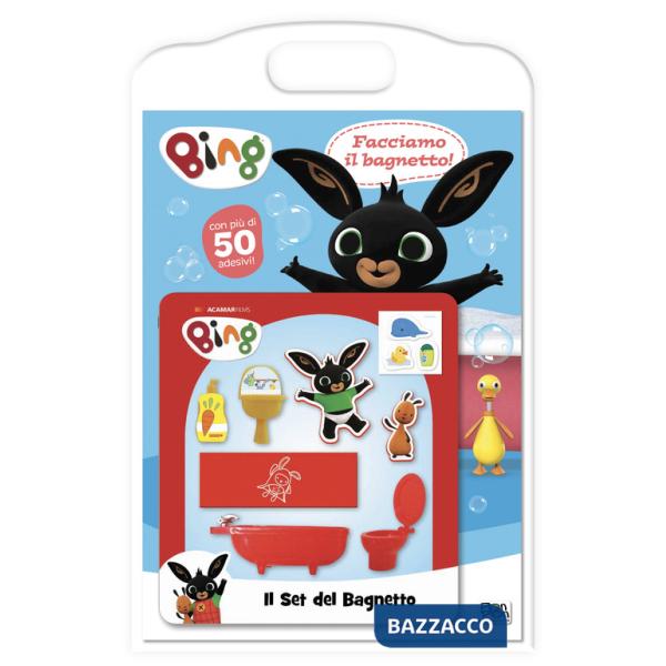 Facciamo il bagnetto! Bing. Con adesivi. Ediz. a colori. Con set bagnetto