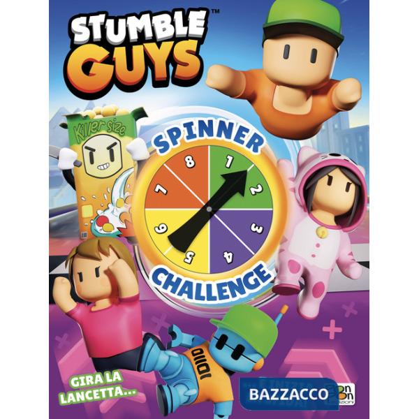 Spinner challenge. Stumble Guys. Spinner book. Ediz. a colori
