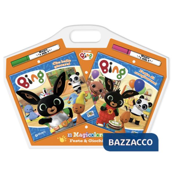 Feste e giochi. Bing. Magicolore. Ediz. a colori. Con 2 pennarelli svelacolori