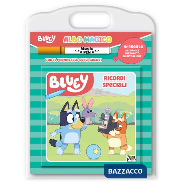 Ricordi speciali. Bluey. Albo magico. Ediz. a colori. Con pennarello svelacolori