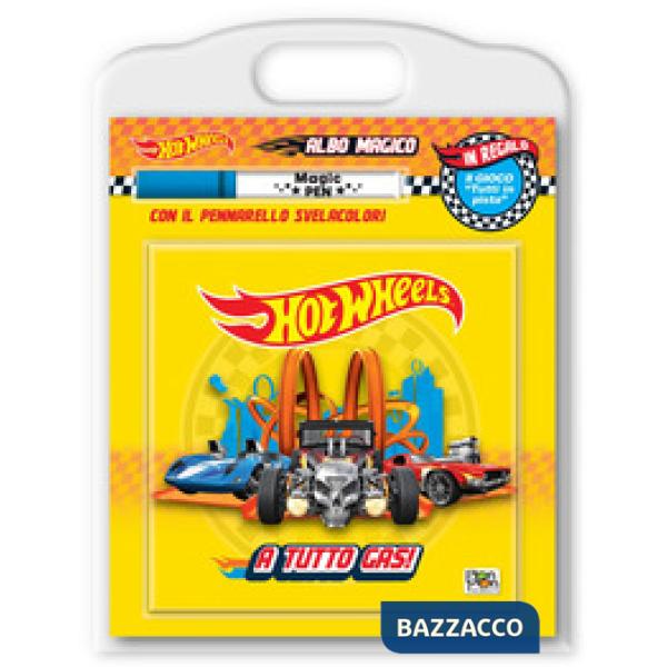 A tutto gas! Hot Wheels. Albo magico. Ediz. a colori. Con pennarello svelacolori