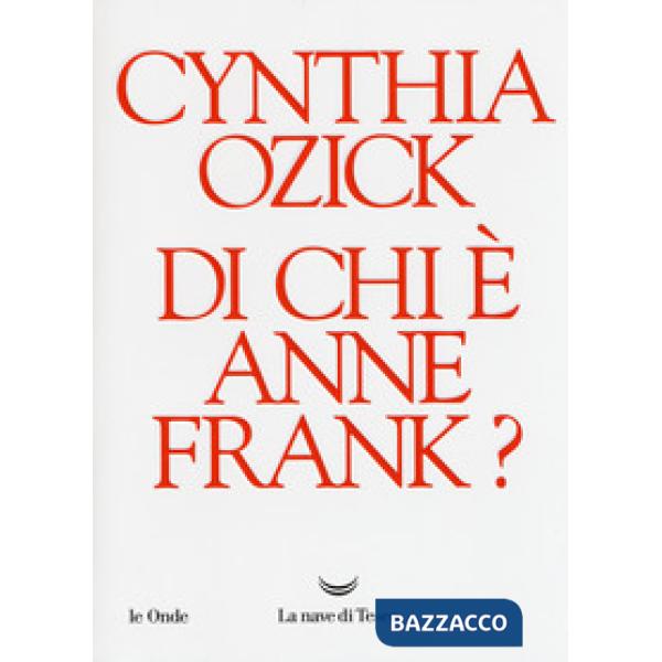 Di chi è Anne Frank?