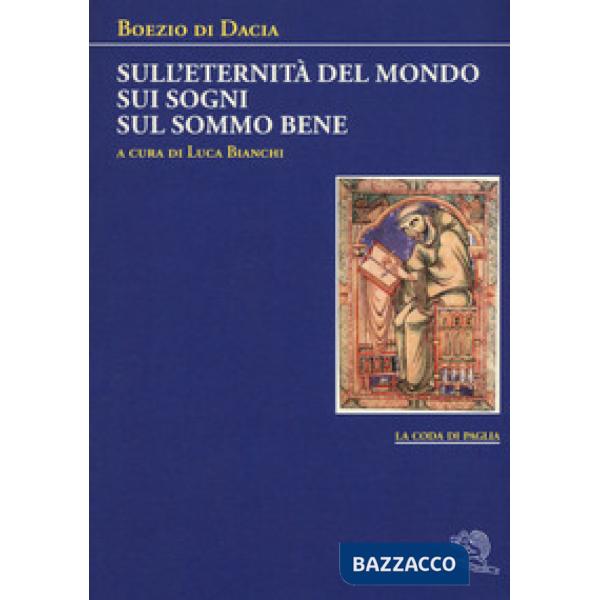 Sull'eternità del mondo-Sui sogni-Sul sommo bene
