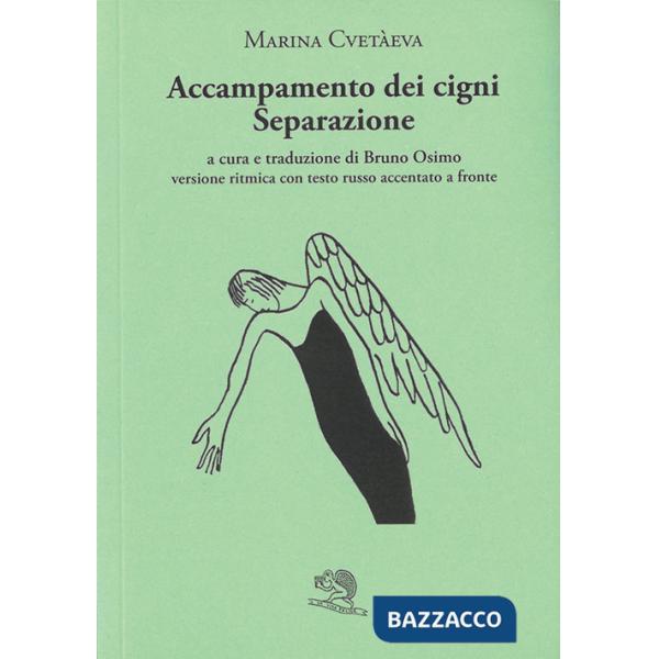 Accampamento dei cigni. Separazione. Versione ritmica con testo russo accentato a fronte