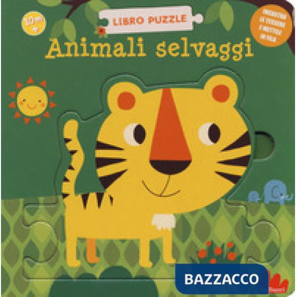 Animali selvaggi. Libro puzzle. Ediz. a colori