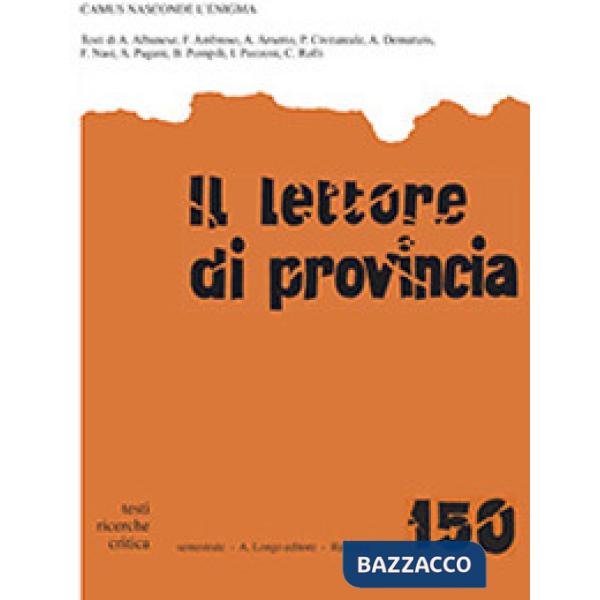 Lettore di provincia (Il). Vol. 150