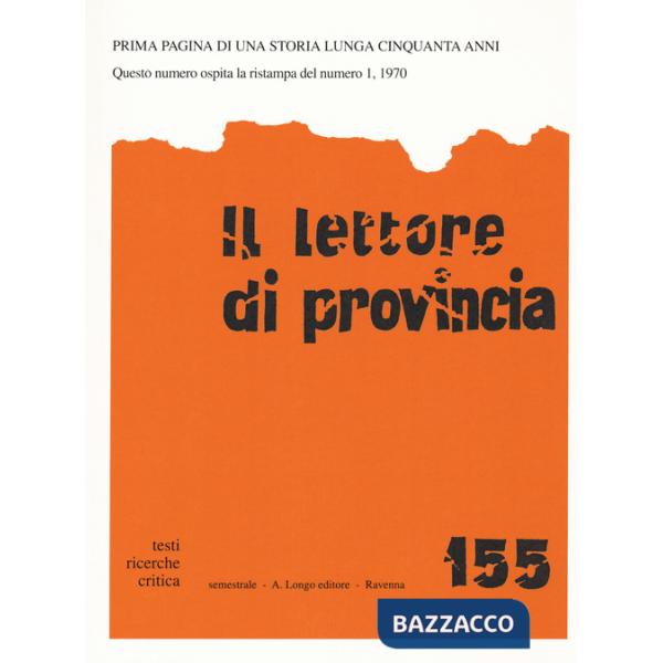 Lettore di provincia (Il). Vol. 155