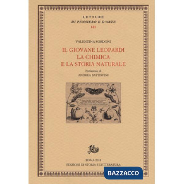 Giovane Leopardi, la chimica e la storia naturale (Il)