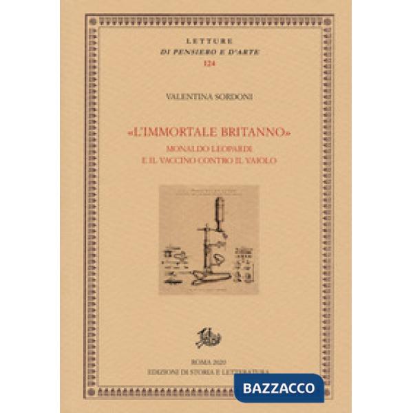 Immortale britanno». Monaldo Leopardi e il vaccino contro il vaiolo («L')