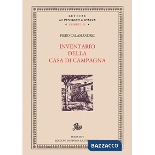 Inventario della casa di campagna. Nuova ediz.