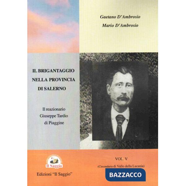 Brigantaggio nella provincia di Salerno (Il). Vol. 5: (Circondario di Vallo della Lucania). Il reazionario Giuseppe Tardio
