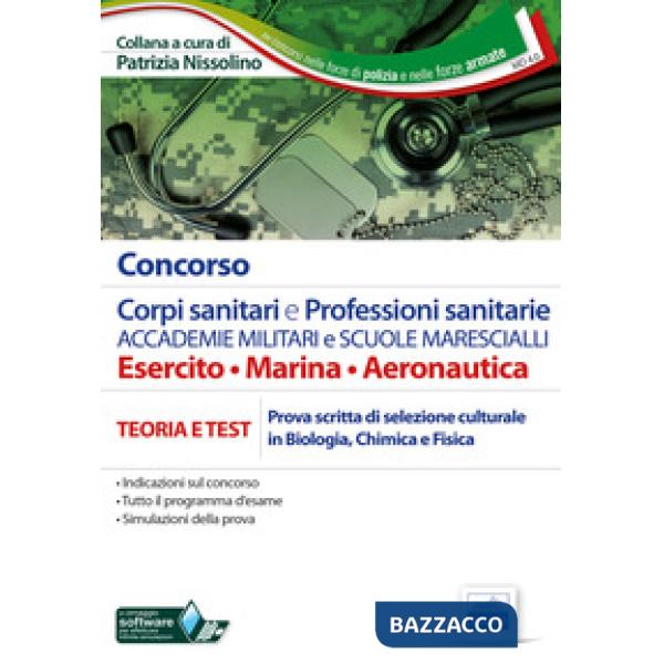 Concorso corpi sanitari e professioni sanitarie Accademie militari e Scuole Mare