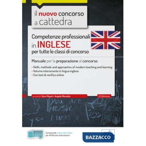 Competenze professionali in inglese tutte le classi di concorso