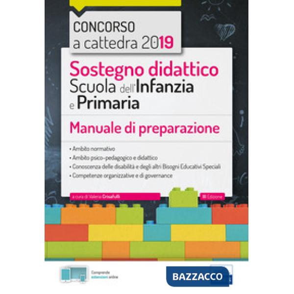 Sostegno didattico scuola dell'infanzia e primaria. Manuale di preparazione