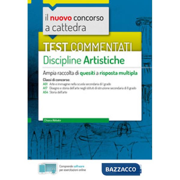 Nuovo concorso a cattedra. Test commentati Discipline artistiche. Ampia raccolta