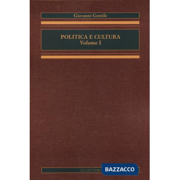 Politica e cultura. Vol. 1