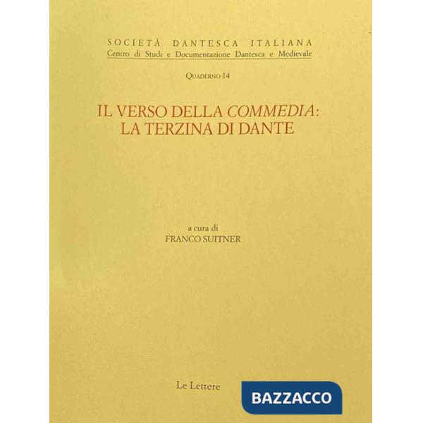 Verso della Commedia: la terzina di Dante (Il)
