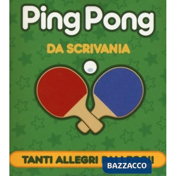Ping pong da scrivania. Con gadget