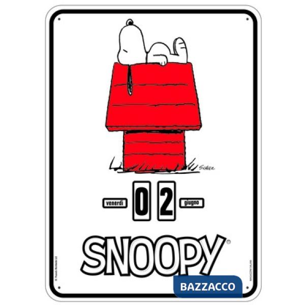 Peanuts. Cuccia. Calendario perpetuo