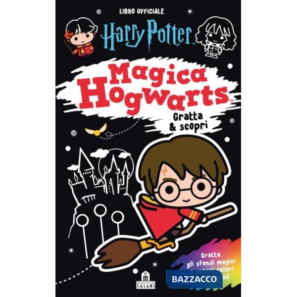Harry Potter. Magica Hogwarts. Gratta & scopri. Ediz. a colori. Ediz. a spirale. Con gadget