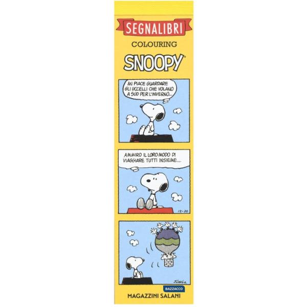 Snoopy. Segnalibri colouring