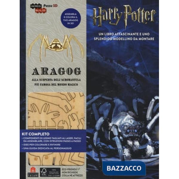 Aragog. Harry Potter. Incredibuilds puzzle 3D da J. K. Rowling. Nuova ediz. Con gadget