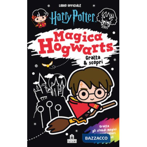Harry Potter. Magica Hogwarts. Gratta & scopri. Con matita