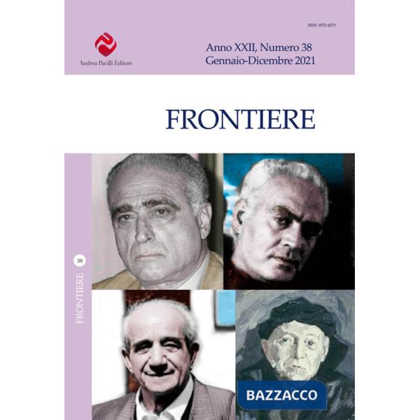 Frontiere (2021). Nuova ediz.. Vol. 38: Gennaio-Dicembre